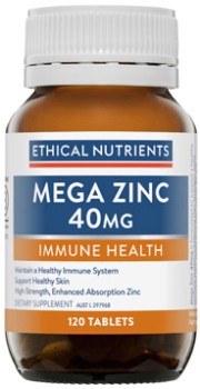 Ethical+Nutrients+Mega+Zinc+40mg+120+Tablets