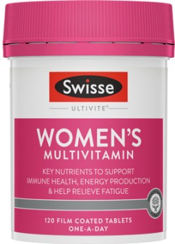 Swisse+Ultivite+Women%26rsquo%3Bs+Multivitamin+120+Tablets