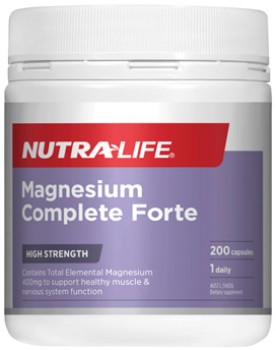 Nutra-Life+Magnesium+Complete+Forte+200+Capsules