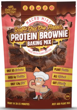 Macro+Mike+Double+Chocolate+Fudge+Protein+Brownie+Mix+250g