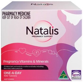 Natalis+Pregnancy+Support+100+Tablets