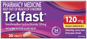 Telfast-Hayfever-Allergy-Relief-120mg-30-Tablets on sale