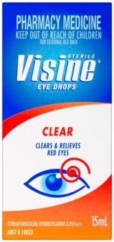 Visine+Clear+Eye+Drops+15mL