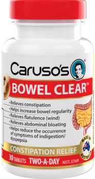 Caruso%26rsquo%3Bs+Bowel+Clear+with+Calendula+30+Tablets