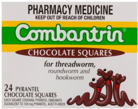 Combantrin-Worm-Treatment-24-Chocolate-Squares on sale