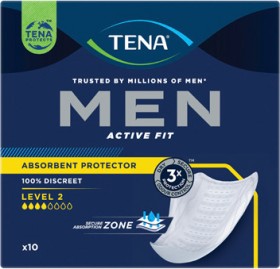 Tena-Pads-Men-Level-2-10-Pack on sale