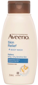 Aveeno+Skin+Relief+Body+Wash+Fragrance+Free+354mL