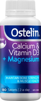 Ostelin+Calcium+%26amp%3B+Vitamin+D3+%2B+Magnesium+180+Tablets