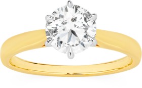 Alora-14ct-Gold-1-12-Carat-Lab-Grown-Diamond-Solitaire-Ring on sale