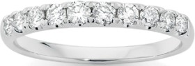 18ct-White-Gold-Diamond-Anniversary-Band on sale