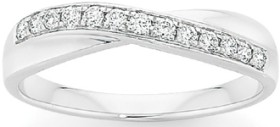 9ct-White-Gold-Diamond-Crossover-Band on sale