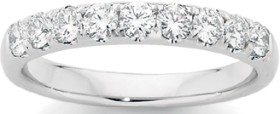 18ct-White-Gold-Diamond-Anniversary-Band on sale