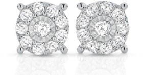 9ct-White-Gold-Diamond-Stud-Earrings on sale