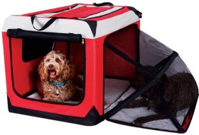 X-Large+Travel+Dog+Kennel+91x63x63cm