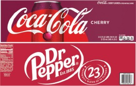 12+Pack+Soda+Direct+from+the+USA+Assorted