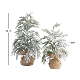 Mini-Snow-White-Flocked-Christmas-Tree-by-Habitat on sale