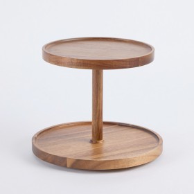 Marbella-Acacia-2-Tier-Lazy-Susan-by-MUSE on sale