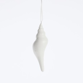 Cora+Ceramic+Cone+Christmas+Hanging+Decoration+by+Habitat