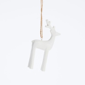 Dasher+Reindeer+White+Christmas+Decoration+by+Habitat