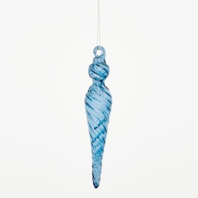 Lumo+Glass+Icicle+Christmas+Hanging+Decoration+by+Habitat