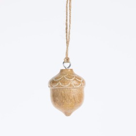 Wooden+Christmas+Chestnut+Hanging+Decoration+by+Habitat