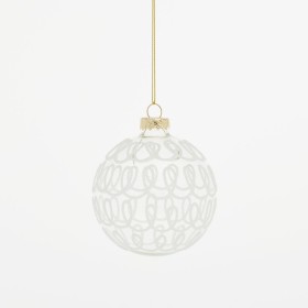 Snow-Ball-Glass-Bauble-by-Habitat on sale