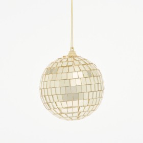 Party+Disco+Ball+Gold+Christmas+Hanging+Decoration+by+Habitat