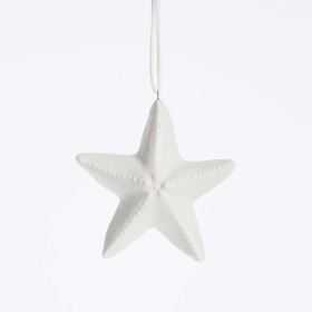 Cora-Ceramic-Starfish-Christmas-Hanging-Decoration-by-Habitat on sale