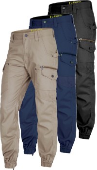 ELEVEN-Combat-Stove-Pipe-Cargo-Pants on sale