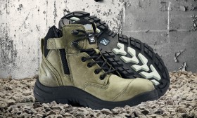 M.R.X.+Tyson+Zip+Sided+Lace+Up+Safety+Boots