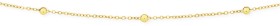 9ct-Gold-50cm-Beaded-Solid-Trace-Chain on sale