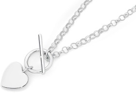 Sterling+Silver+47cm+T+Bar+Necklet