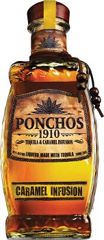 Ponchos+1910+Caramel+Tequila+750mL