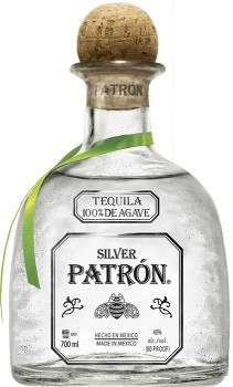 PATRON+Silver+Tequila+700mL