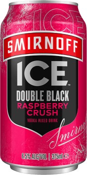 Smirnoff+Ice+Double+Black+Raspberry+Crush+Cans+375mL