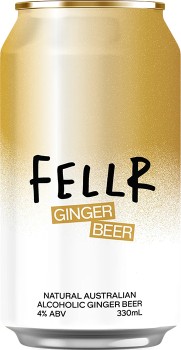 NEW+Fellr+Ginger+Beer+Cans+330mL