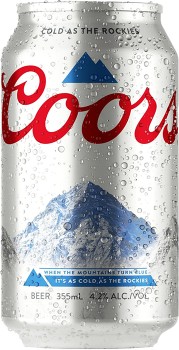 Coors+Lager+Cans+355mL