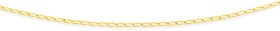 9ct-Gold-50cm-Solid-Open-Curb-Chain on sale