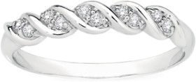 9ct-White-Gold-Diamond-Swirl-Anniversary-Band on sale