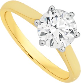 Alora+14ct+Gold+Lab+Grown+Diamond+Solitaire+Ring