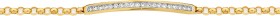 Alora-10ct-Gold-12-Carat-TW-Lab-Grown-Diamond-Belcher-Bar-Bracelet on sale