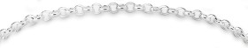 Sterling-Silver-19cm-Round-Belcher-Bracelet on sale