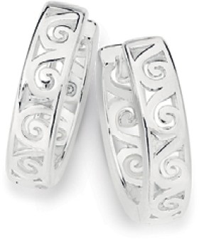 Sterling-Silver-Huggies on sale