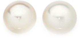 Sterling-Silver-7x75mm-Button-Cultured-Freshwater-Pearl-Stud-Earrings on sale