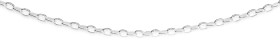 Sterling-Silver-45cm-Solid-Oval-Belcher-Chain on sale