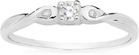 Sterling-Silver-Fine-3-Cubic-Zirconia-Friendship-Ring on sale