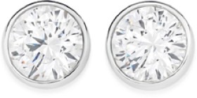 Sterling+Silver+6mm+Cubic+Zirconia+Studs+with+Heart+Detail