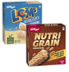 Kellogg%26%23039%3Bs+Nutri+Grain+or+LCMs+5+Pack+100g-110g