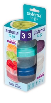 Sistema+To+Go+Mini+Bites+3+Pack