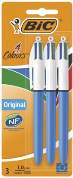 Bic+4+Colour+Pen+3+Pack